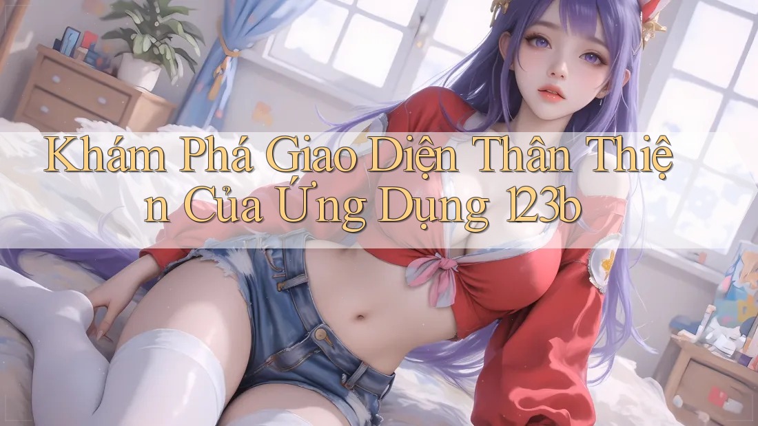 Khám Phá Giao Diện Thân Thiện Của Ứng Dụng 123b Khám Phá Giao Diện Thân Thiện Của Ứng Dụng 123b