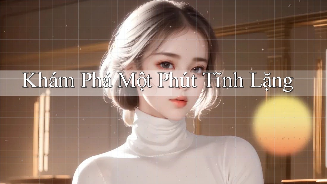 Khám Phá Một Phút Tĩnh Lặng Khám Phá Một Phút Tĩnh Lặng