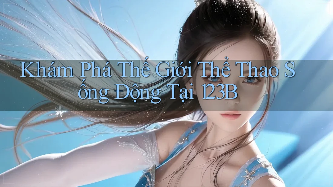 Khám Phá Thế Giới Thể Thao Sống Động Tại 123B Khám Phá Thế Giới Thể Thao Sống Động Tại 123B