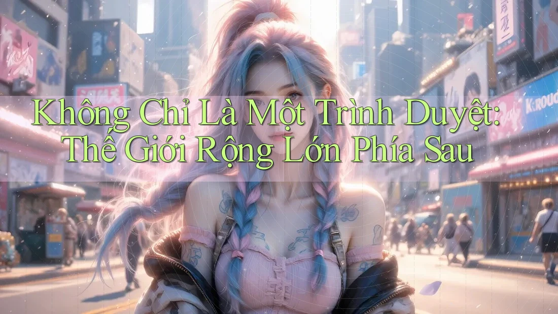 Không Chỉ Là Một Trình Duyệt: Thế Giới Rộng Lớn Phía Sau Không Chỉ Là Một Trình Duyệt: Thế Giới Rộng Lớn Phía Sau