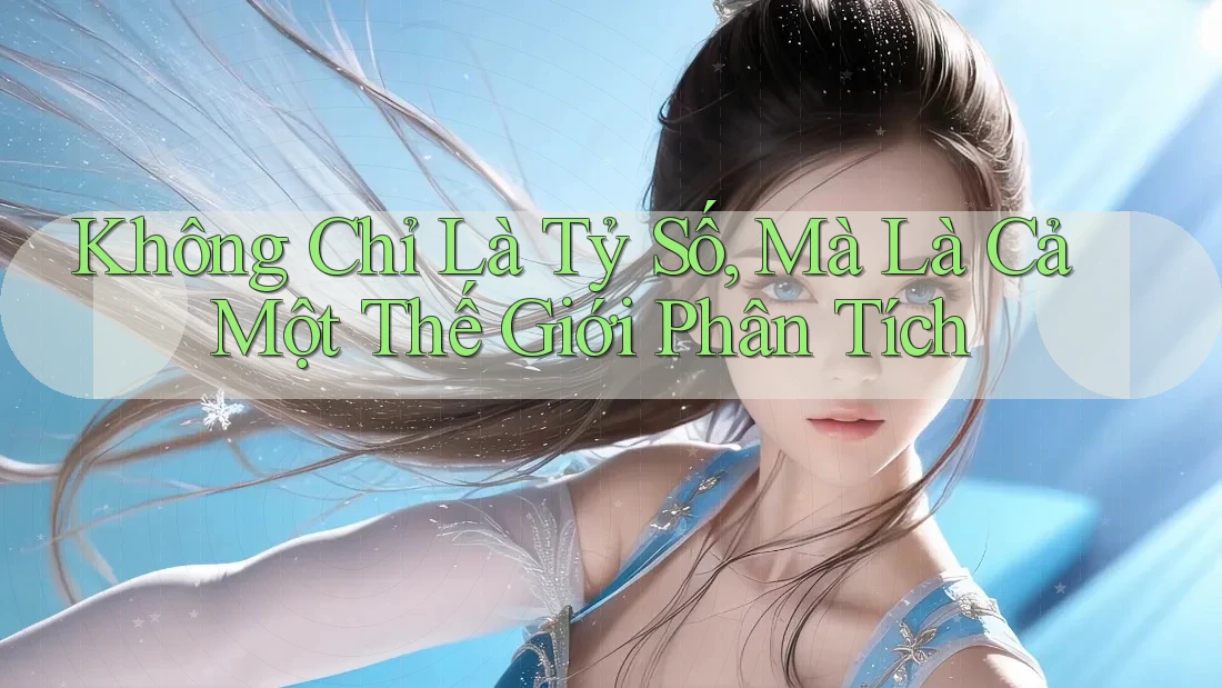 Không Chỉ Là Tỷ Số, Mà Là Cả Một Thế Giới Phân Tích Không Chỉ Là Tỷ Số, Mà Là Cả Một Thế Giới Phân Tích