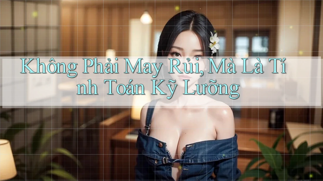 Không Phải May Rủi, Mà Là Tính Toán Kỹ Lưỡng Không Phải May Rủi, Mà Là Tính Toán Kỹ Lưỡng