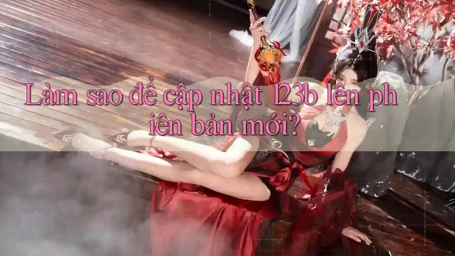 Làm sao để cập nhật 123b lên phiên bản mới?