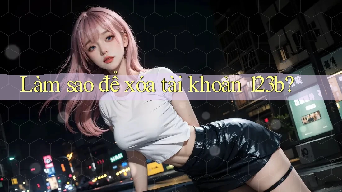 Làm sao để xóa tài khoản 123b?