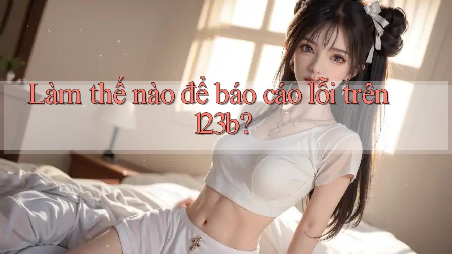 Làm thế nào để báo cáo lỗi trên 123b? Làm thế nào để báo cáo lỗi trên 123b?