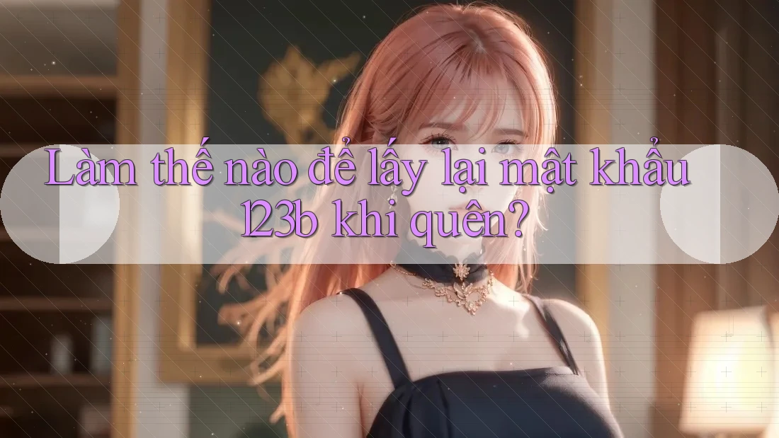 Làm thế nào để lấy lại mật khẩu 123b khi quên? Làm thế nào để lấy lại mật khẩu 123b khi quên?