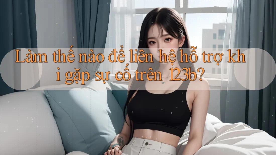 Làm thế nào để liên hệ hỗ trợ khi gặp sự cố trên 123b? Làm thế nào để liên hệ hỗ trợ khi gặp sự cố trên 123b?