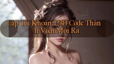 lập tài khoản 123b code thành viên mới ra