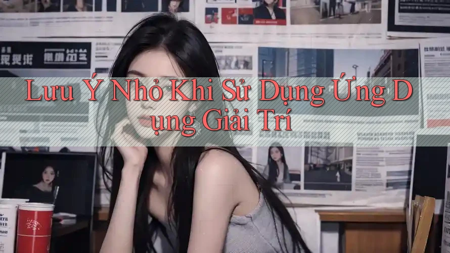 Lưu Ý Nhỏ Khi Sử Dụng Ứng Dụng Giải Trí
