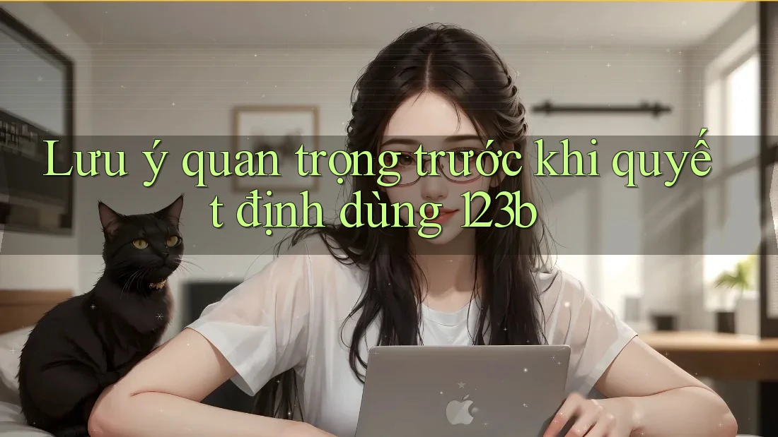 Lưu ý quan trọng trước khi quyết định dùng 123b Lưu ý quan trọng trước khi quyết định dùng 123b
