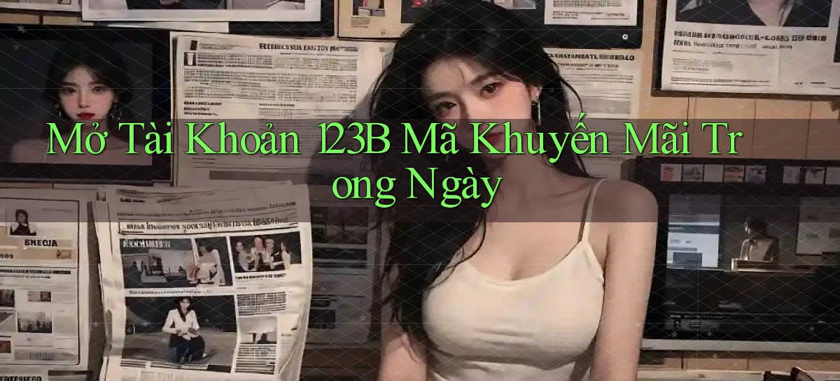 mở tài khoản 123b mã khuyến mãi trong ngày