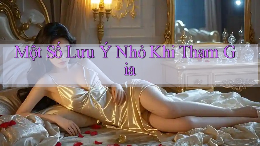 Một Số Lưu Ý Nhỏ Khi Tham Gia Một Số Lưu Ý Nhỏ Khi Tham Gia