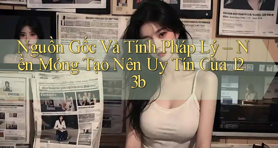 Nguồn Gốc Và Tính Pháp Lý – Nền Móng Tạo Nên Uy Tín Của 123b Nguồn Gốc Và Tính Pháp Lý – Nền Móng Tạo Nên Uy Tín Của 123b