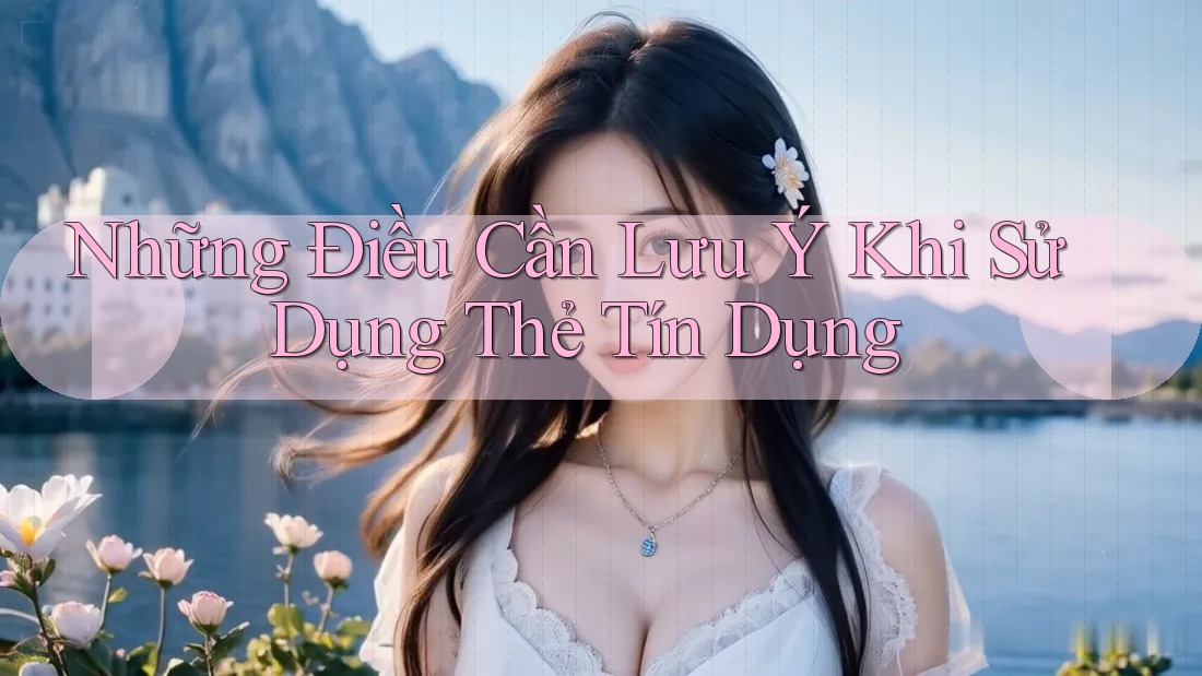 Những Điều Cần Lưu Ý Khi Sử Dụng Thẻ Tín Dụng