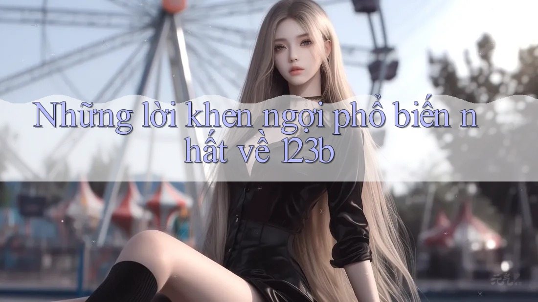 Những lời khen ngợi phổ biến nhất về 123b Những lời khen ngợi phổ biến nhất về 123b