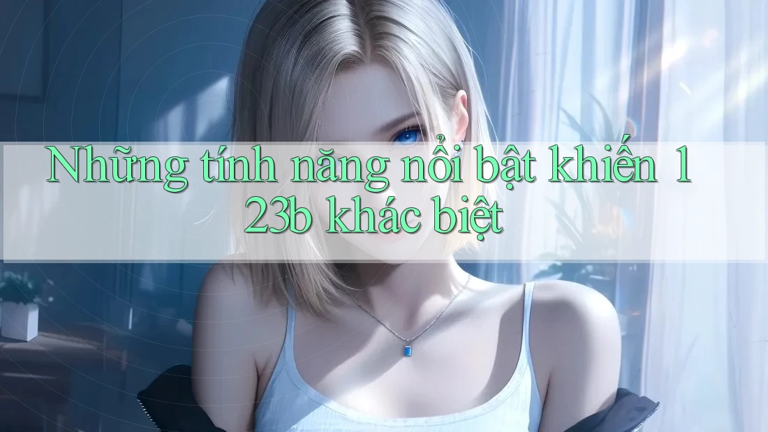 Những tính năng nổi bật khiến 123b khác biệt Những tính năng nổi bật khiến 123b khác biệt