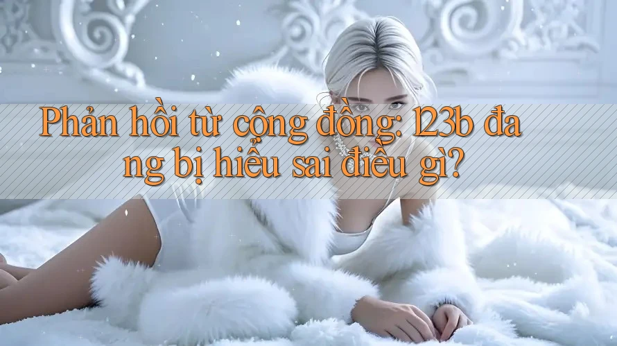 Phản hồi từ cộng đồng: 123b đang bị hiểu sai điều gì?