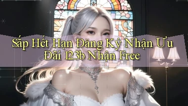 sắp hết hạn đăng ký nhận ưu đãi 123b nhận free