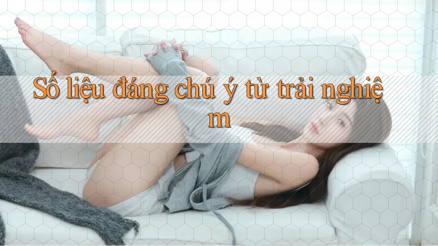 Số liệu đáng chú ý từ trải nghiệm Số liệu đáng chú ý từ trải nghiệm
