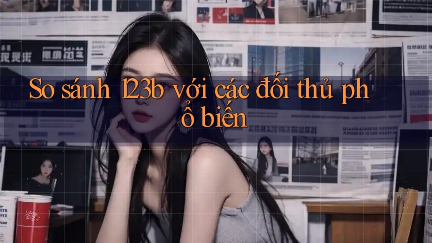 So sánh 123b với các đối thủ phổ biến