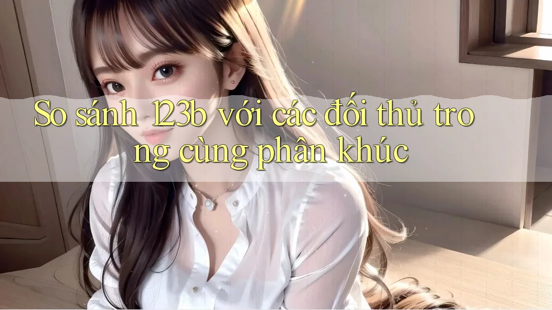 So sánh 123b với các đối thủ trong cùng phân khúc So sánh 123b với các đối thủ trong cùng phân khúc