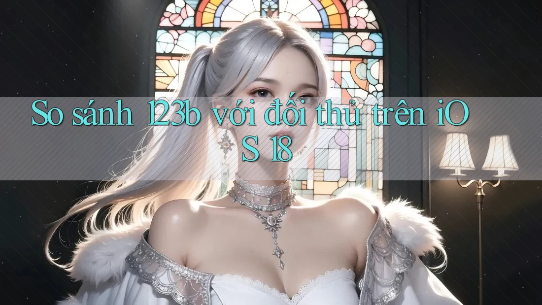 So sánh 123b với đối thủ trên iOS 18 So sánh 123b với đối thủ trên iOS 18