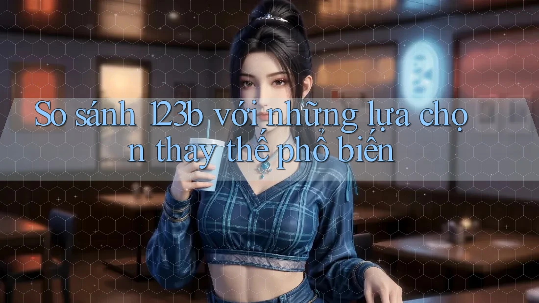 So sánh 123b với những lựa chọn thay thế phổ biến So sánh 123b với những lựa chọn thay thế phổ biến