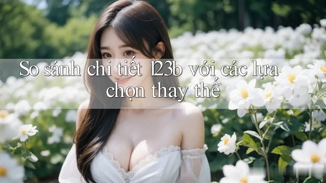 So sánh chi tiết 123b với các lựa chọn thay thế