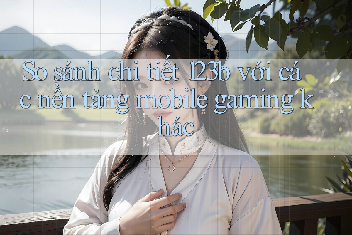 So sánh chi tiết 123b với các nền tảng mobile gaming khác