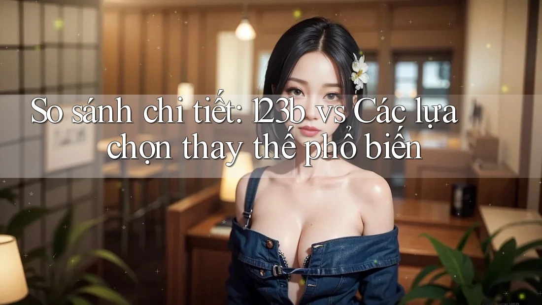 So sánh chi tiết: 123b vs Các lựa chọn thay thế phổ biến So sánh chi tiết: 123b vs Các lựa chọn thay thế phổ biến