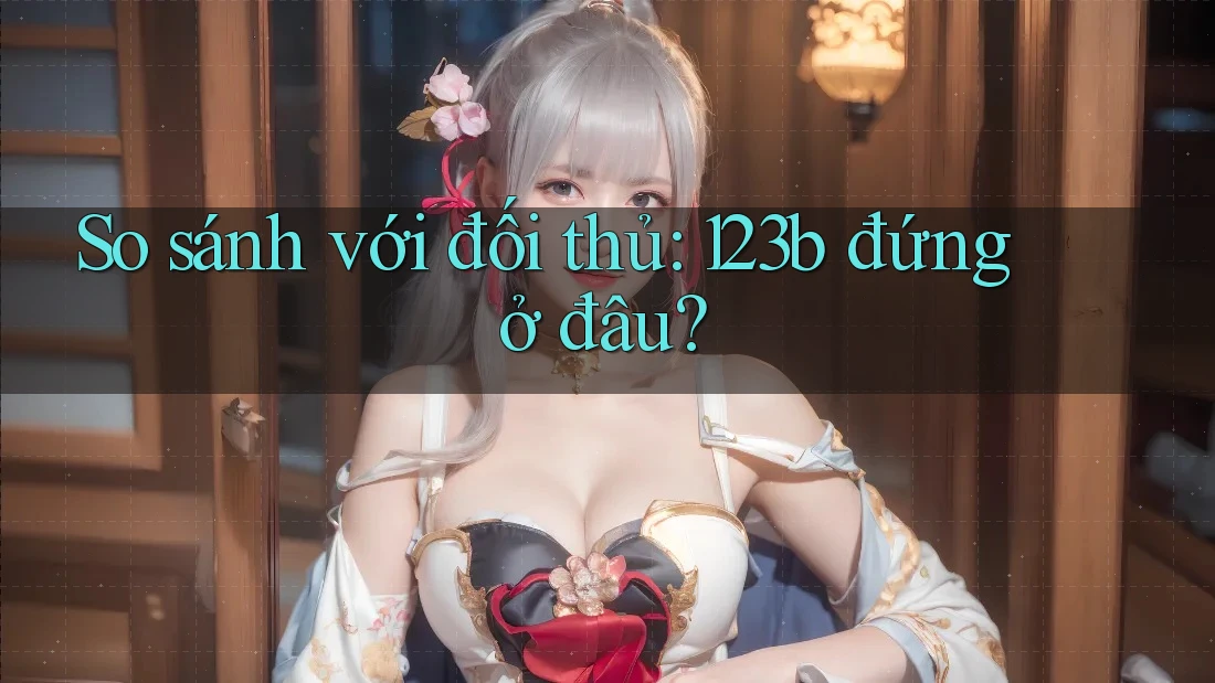 So sánh với đối thủ: 123b đứng ở đâu?