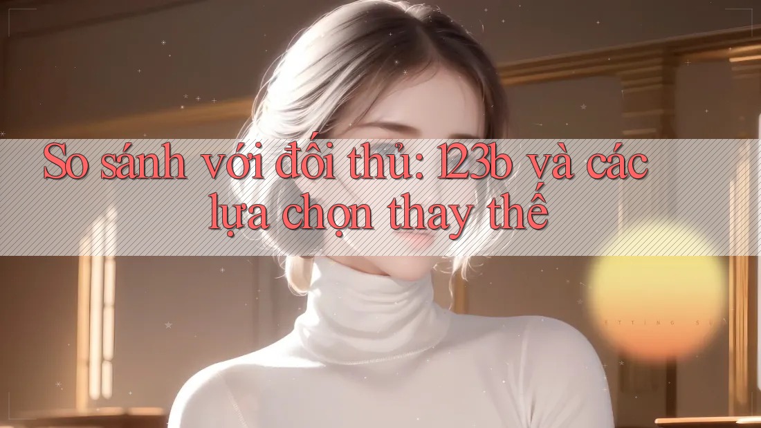 So sánh với đối thủ: 123b và các lựa chọn thay thế So sánh với đối thủ: 123b và các lựa chọn thay thế