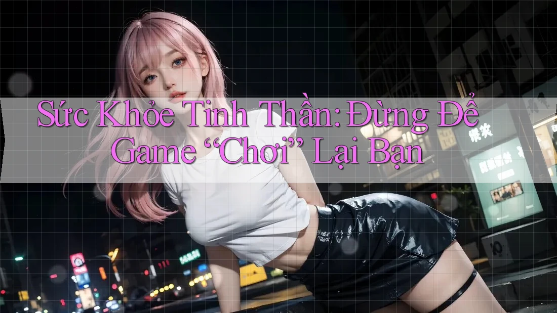 Sức Khỏe Tinh Thần: Đừng Để Game “Chơi” Lại Bạn Sức Khỏe Tinh Thần: Đừng Để Game “Chơi” Lại Bạn