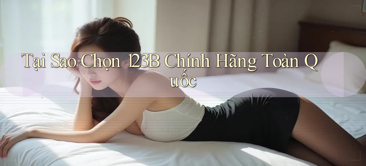 tại sao chọn 123b chính hãng toàn quốc
