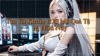 tạo tài khoản 123b mã quà tặng hôm nay