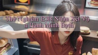 thử nghiệm 123b nhận xét vận hành minh bạch