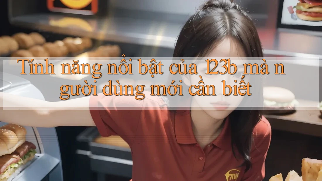 Tính năng nổi bật của 123b mà người dùng mới cần biết