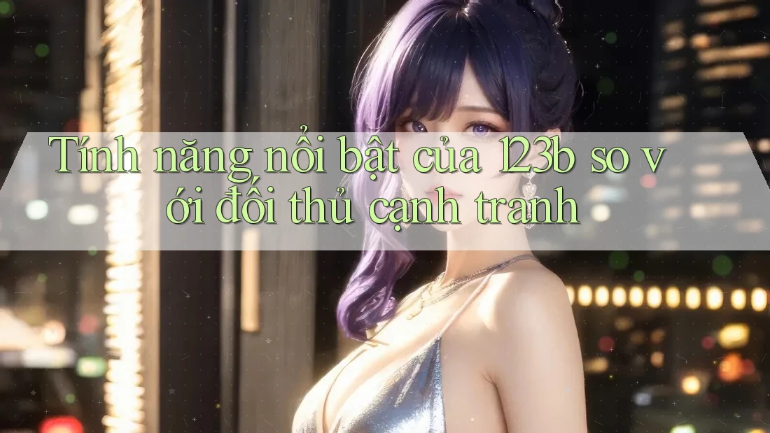 Tính năng nổi bật của 123b so với đối thủ cạnh tranh Tính năng nổi bật của 123b so với đối thủ cạnh tranh