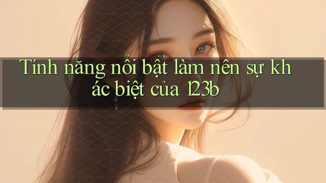 Tính năng nổi bật làm nên sự khác biệt của 123b