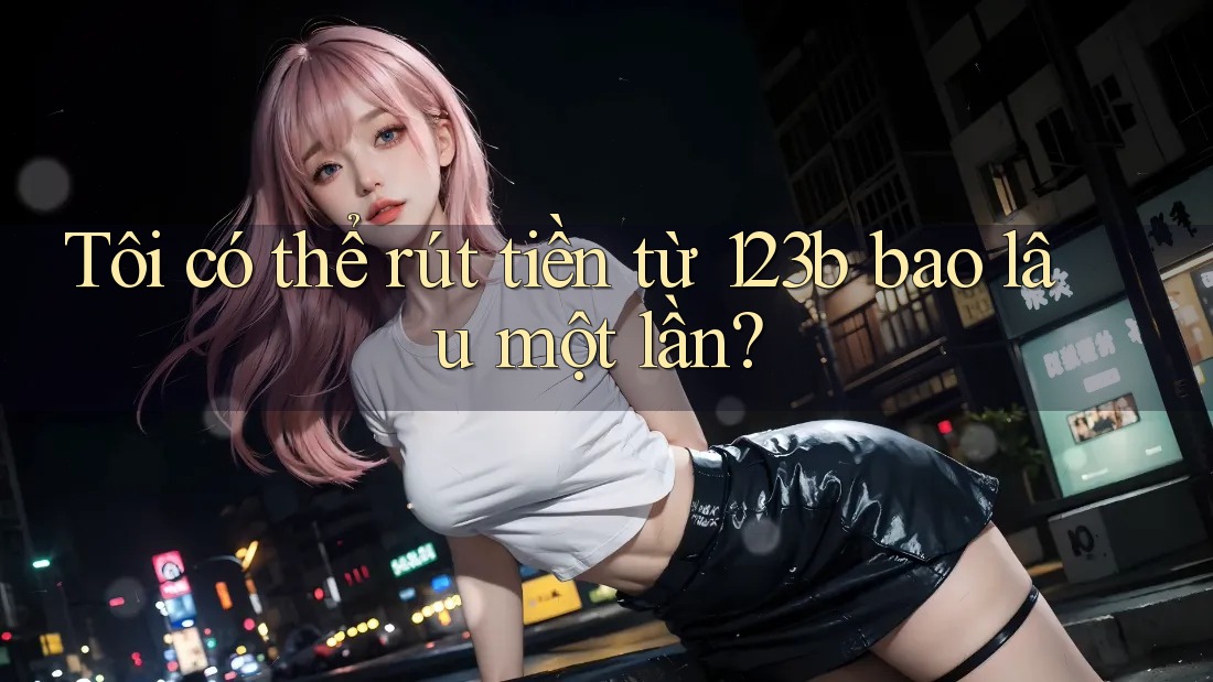 Tôi có thể rút tiền từ 123b bao lâu một lần?
