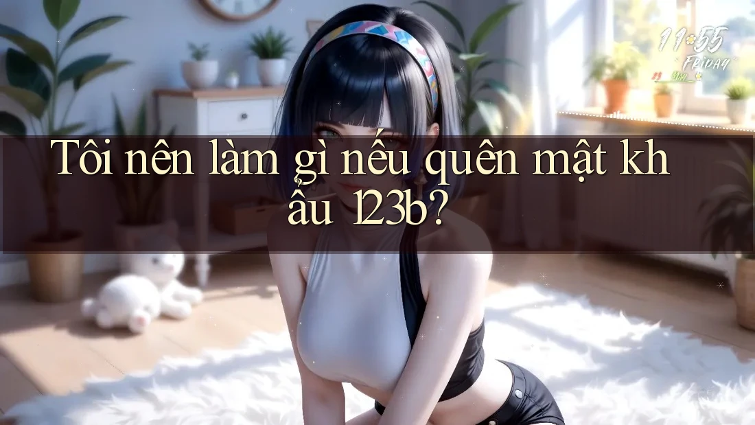 Tôi nên làm gì nếu quên mật khẩu 123b? Tôi nên làm gì nếu quên mật khẩu 123b?