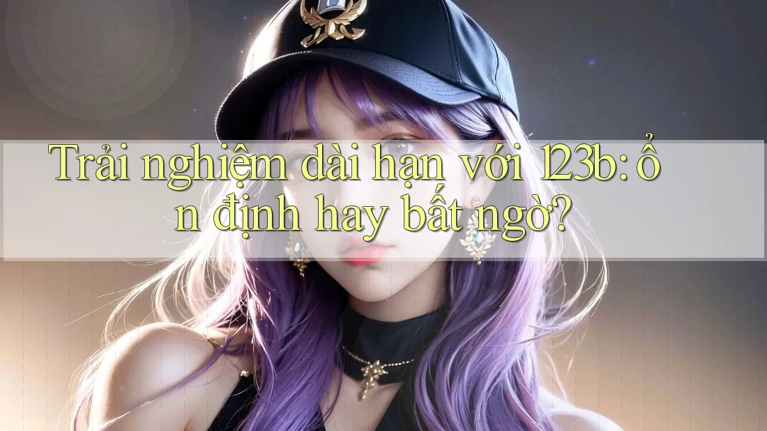 Trải nghiệm dài hạn với 123b: ổn định hay bất ngờ?