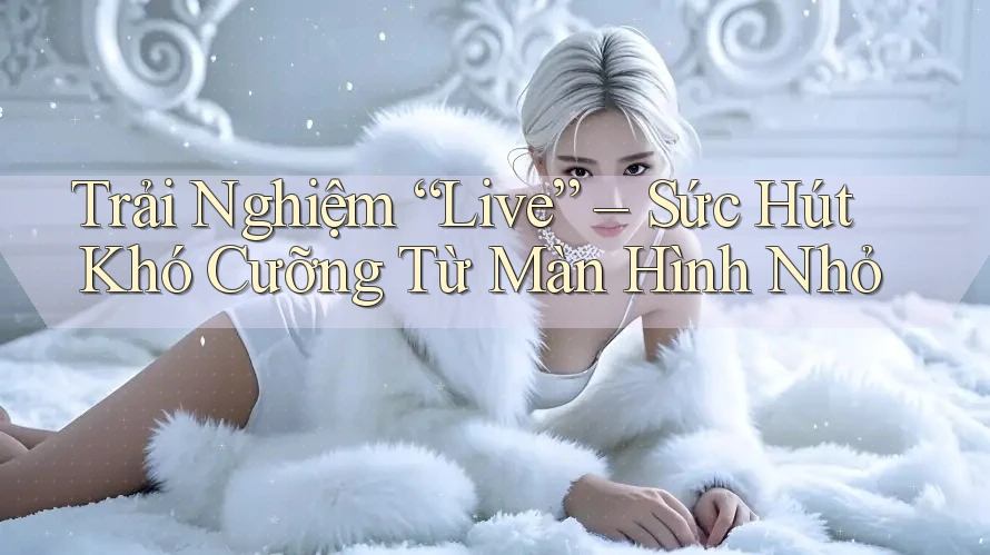 Trải Nghiệm “Live” – Sức Hút Khó Cưỡng Từ Màn Hình Nhỏ