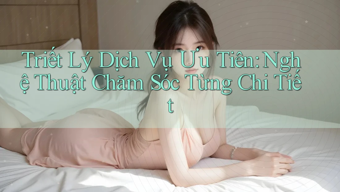 Triết Lý Dịch Vụ Ưu Tiên: Nghệ Thuật Chăm Sóc Từng Chi Tiết