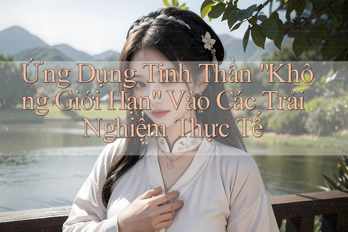 Ứng Dụng Tinh Thần “Không Giới Hạn” Vào Các Trải Nghiệm Thực Tế Ứng Dụng Tinh Thần “Không Giới Hạn” Vào Các Trải Nghiệm Thực Tế