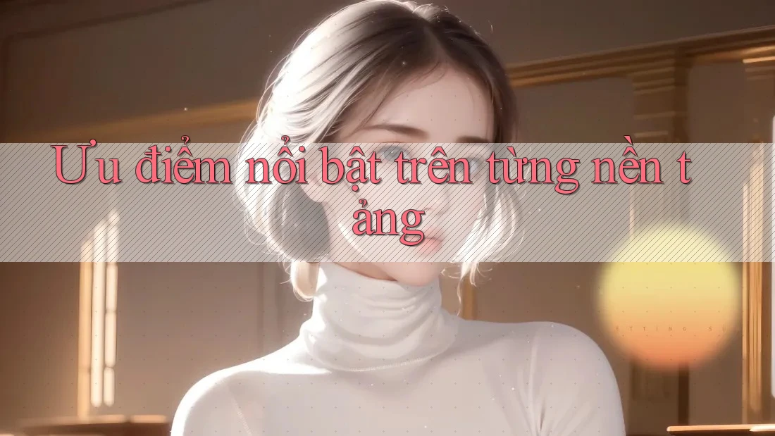 Ưu điểm nổi bật trên từng nền tảng Ưu điểm nổi bật trên từng nền tảng