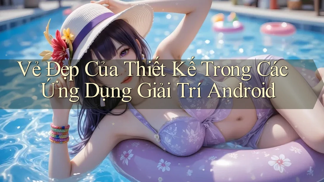 Vẻ Đẹp Của Thiết Kế Trong Các Ứng Dụng Giải Trí Android