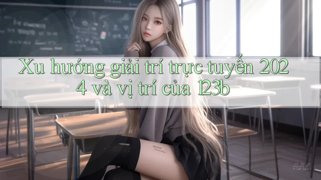 Xu hướng giải trí trực tuyến 2024 và vị trí của 123b Xu hướng giải trí trực tuyến 2024 và vị trí của 123b