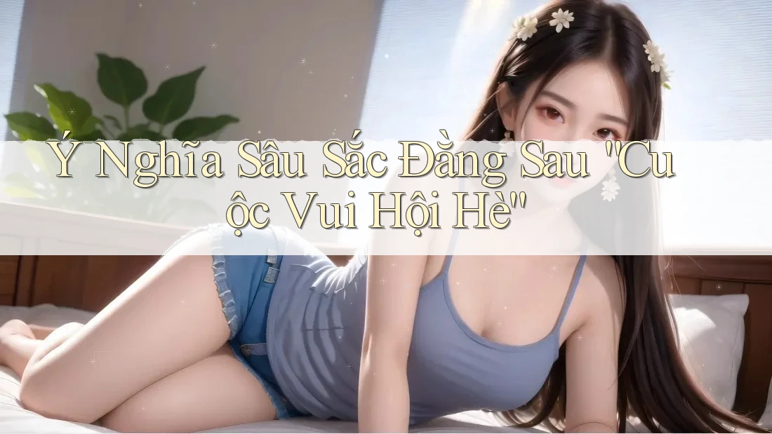 Ý Nghĩa Sâu Sắc Đằng Sau “Cuộc Vui Hội Hè” Ý Nghĩa Sâu Sắc Đằng Sau “Cuộc Vui Hội Hè”