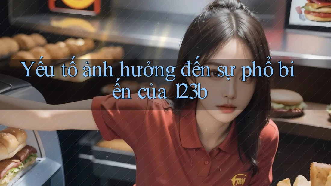 Yếu tố ảnh hưởng đến sự phổ biến của 123b Yếu tố ảnh hưởng đến sự phổ biến của 123b